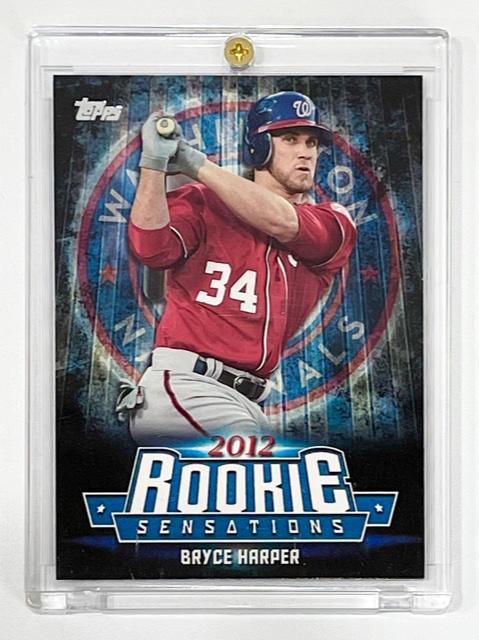 BRYCE HARPER 2012 Topps Rookie Sensations Baseball Card (1 of 2)