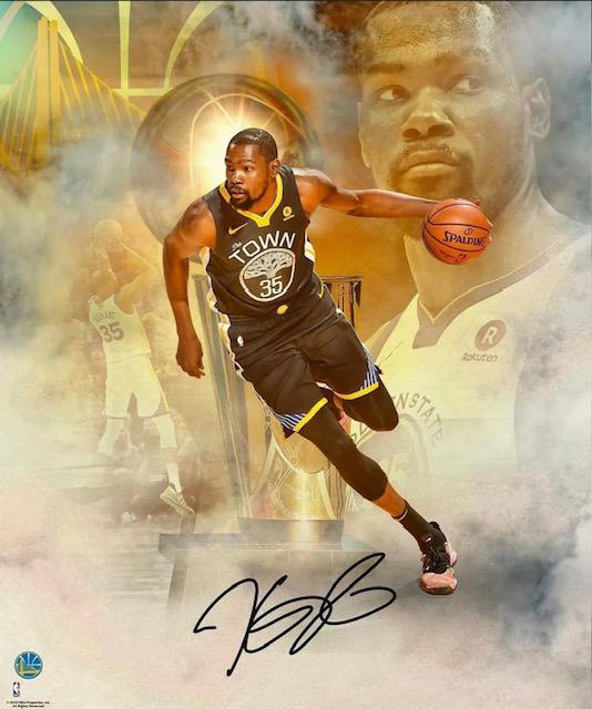 KEVIN DURANT Facs Autographed 8 X 10 RP Photograph (1 of 1)
