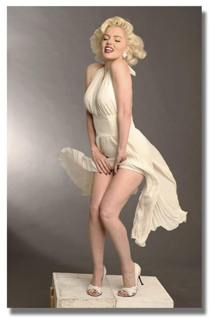 Stunning MARILYN MONROE Giclee Art on Canvas 16 x 24 (1 of 1)