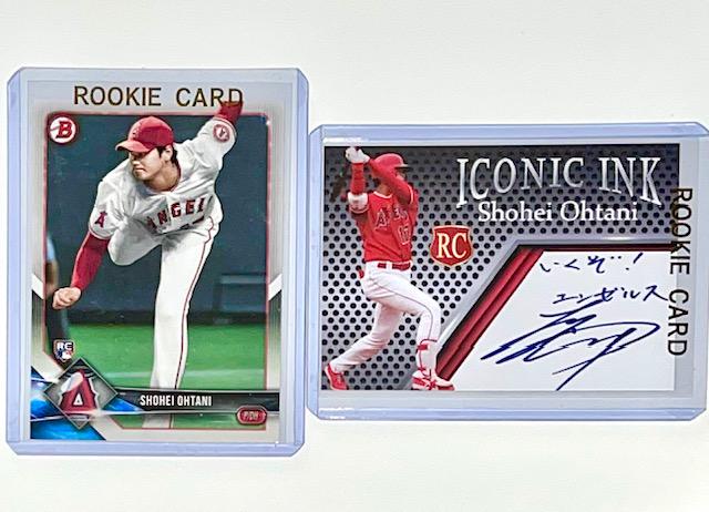 Lot of 2 SHOHEI OHTANI Rookie Baseball Cards (1 of 2)