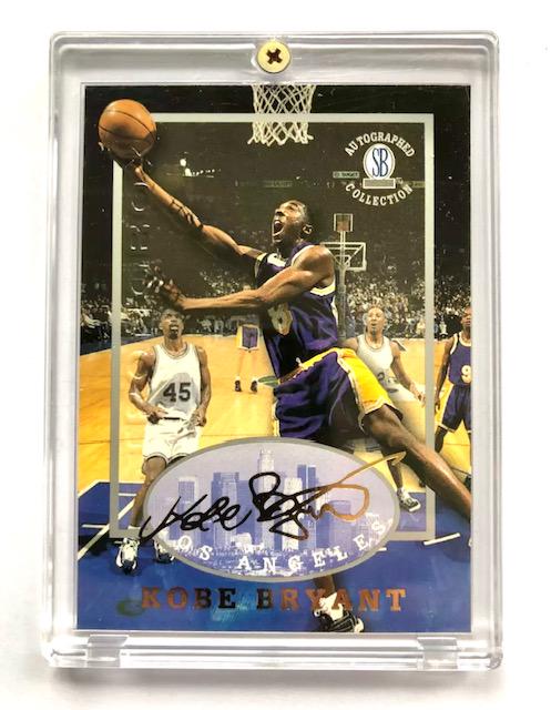 KOBE BRYANT Autograph Collection Rookie Basketball Card (1 of 1)