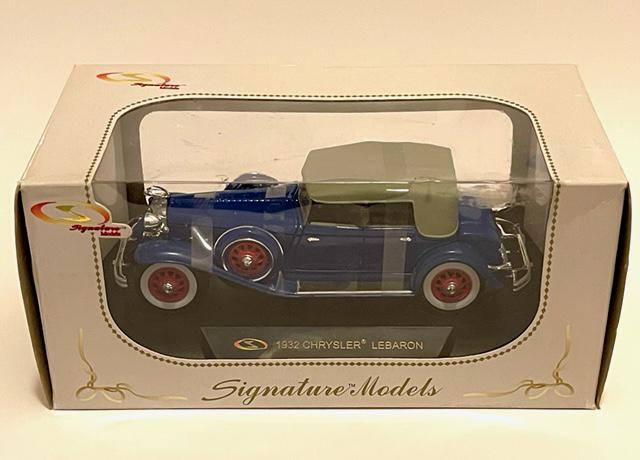 Signature Models Die-Cast 1932 Chrysler LeBaron Car (1 of 2)