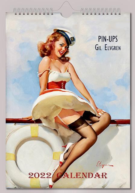 GIL ELVGREN Risque Pin Up Girl Complete Calendar (1 of 4)