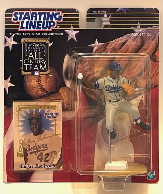 1 st  Starting Lineup All-Century Team JACKIE ROBINSON (1 of 1)