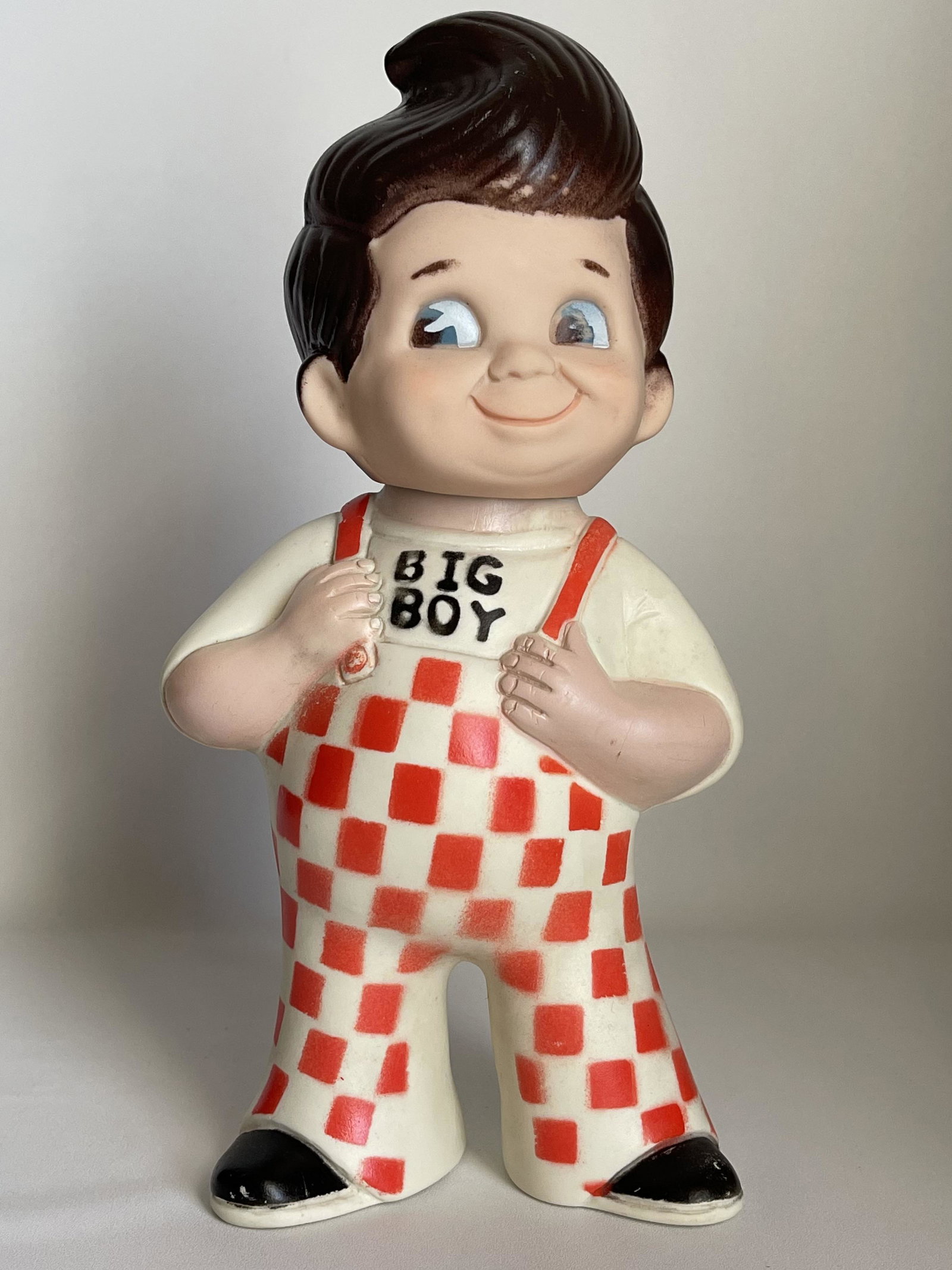 Original 1973 BIG BOY Restaurant Figural Coin Bank: Beautiful Condition â€“ Approximately 7.5” â€“ Multiple Photos Posted
