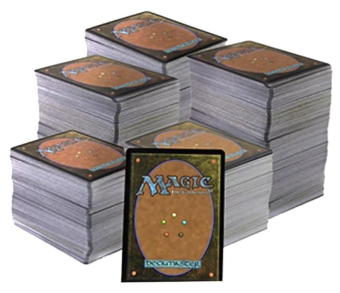 600+ Magic the Gathering Card Collection - READ BELOW: This collection was consigned to us in a Large Box with Instructions to Sell in Lots of 600+ Cards in each lot. We have no idea what these cards are worth and have not gone through them. They were pur