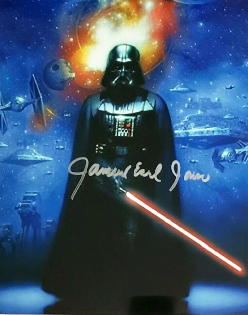 STAR WARS Darth Vader Facs Autographed RP Photograph (1 of 1)