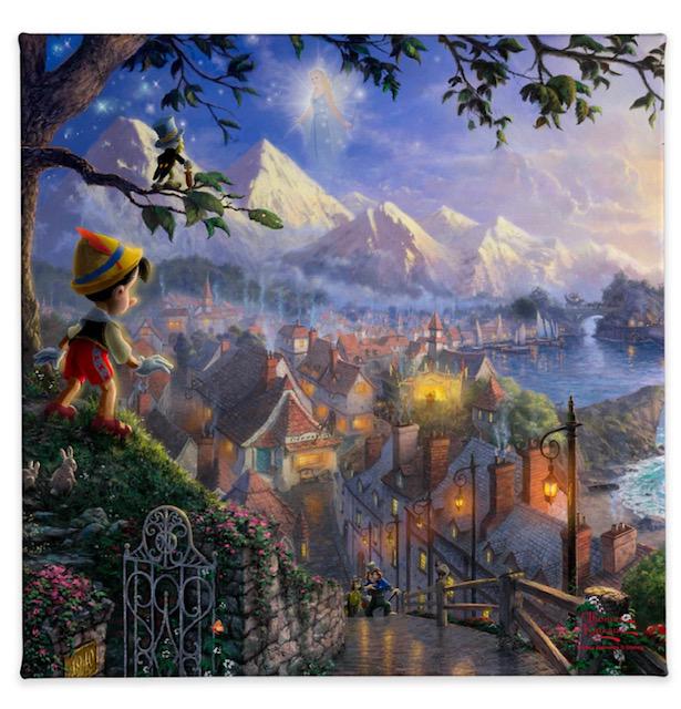 DISNEY Gallery Wrapped Canvas by THOMAS KINKADE Studios (1 of 3)