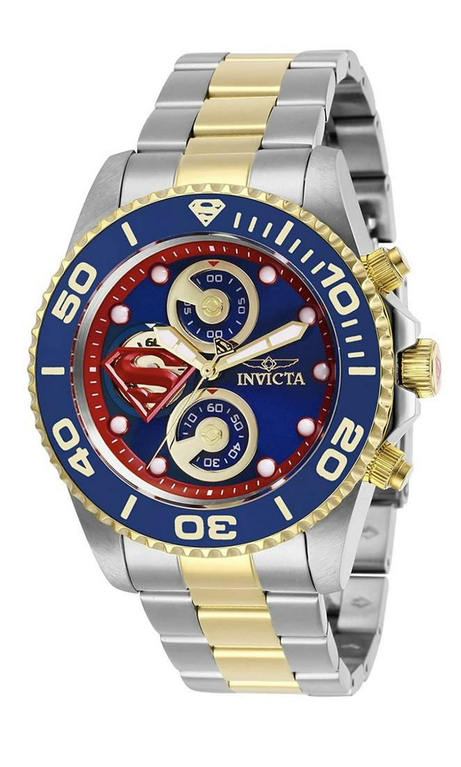 LTD Edition $995 DC Comics SUPERMAN Mens INVICTA Watch (1 of 4)