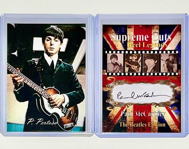 Lot of 2 The Beatles PAUL McCARTNEY Trading Cards: Multiple Photos Posted