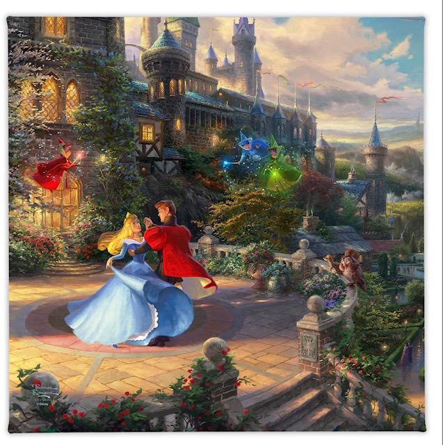 DISNEY Gallery Wrapped Canvas by THOMAS KINKADE Studios (1 of 3)
