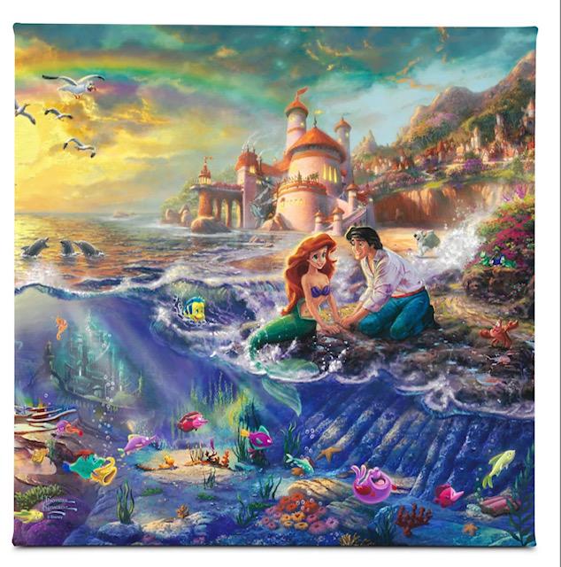 DISNEY Gallery Wrapped Canvas by THOMAS KINKADE Studios (1 of 3)