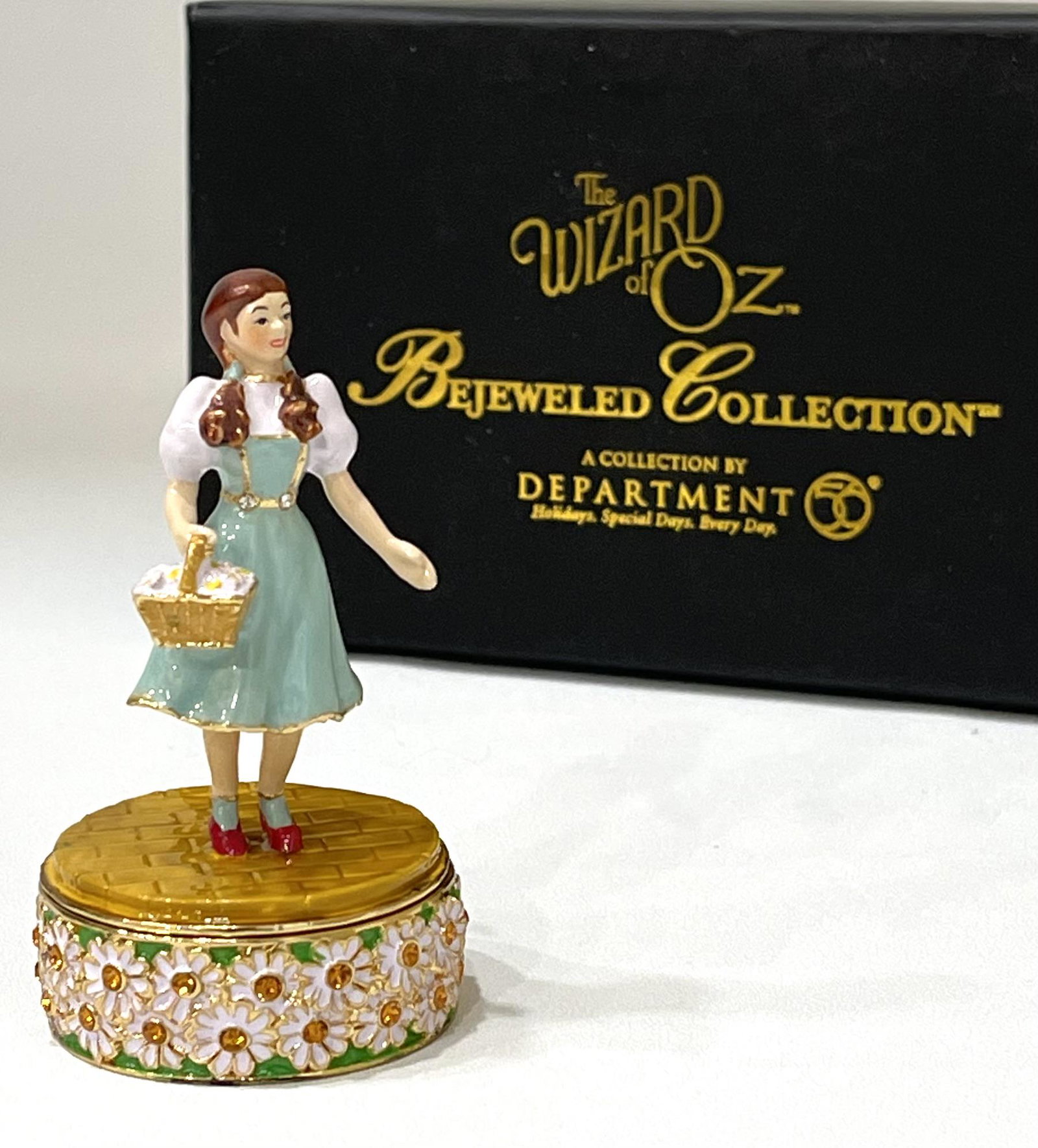 Rare Bejeweled Collection WIZARD OF OZ Trinket Box (1 of 3)