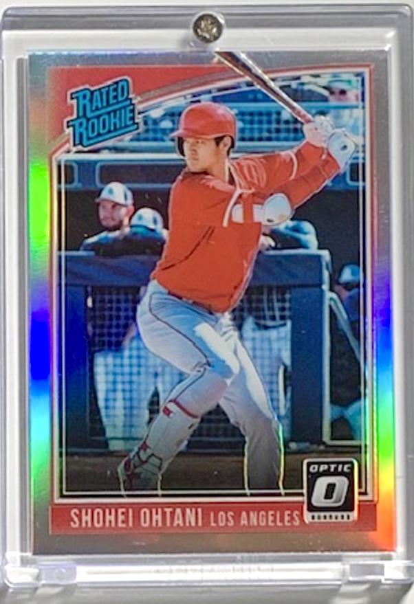 2018 Donruss Optic SHOHEI OHTANI Rookie Baseball Card (1 of 1)