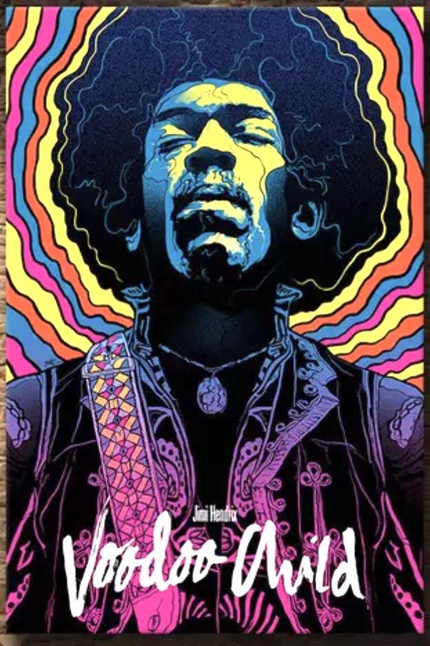 Awesome JIMI HENDRIX Canvas Art Print 16 by 24 (1 of 1)