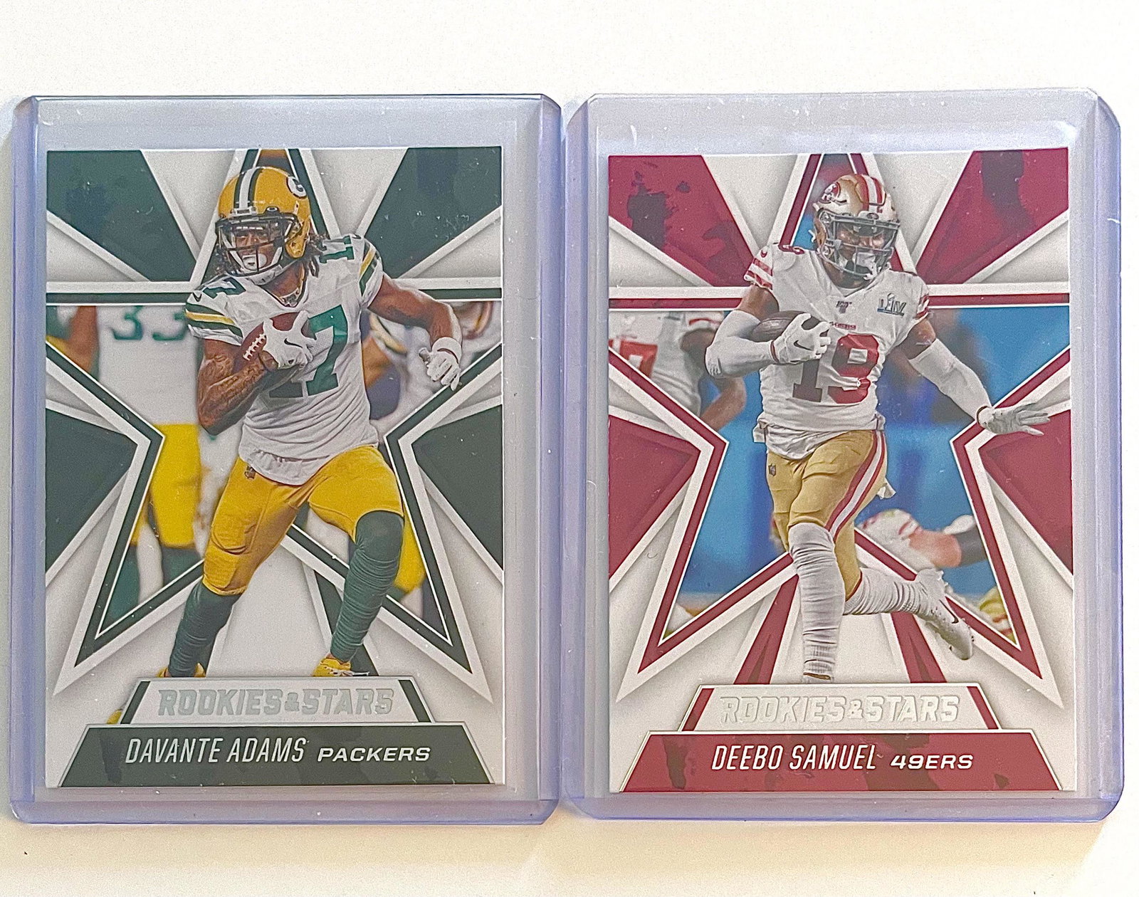 DAVANTE ADAMS & DEEBO SAMUEL Rookies and Stars Cards (1 of 1)