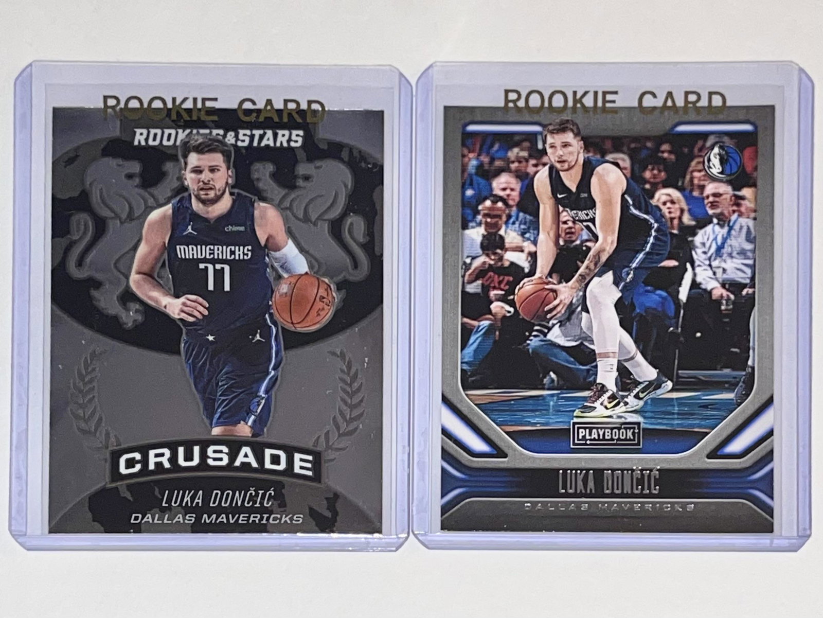 Lot of 2 LUKA DONCIC Rookie Basketball Cards (1 of 2)