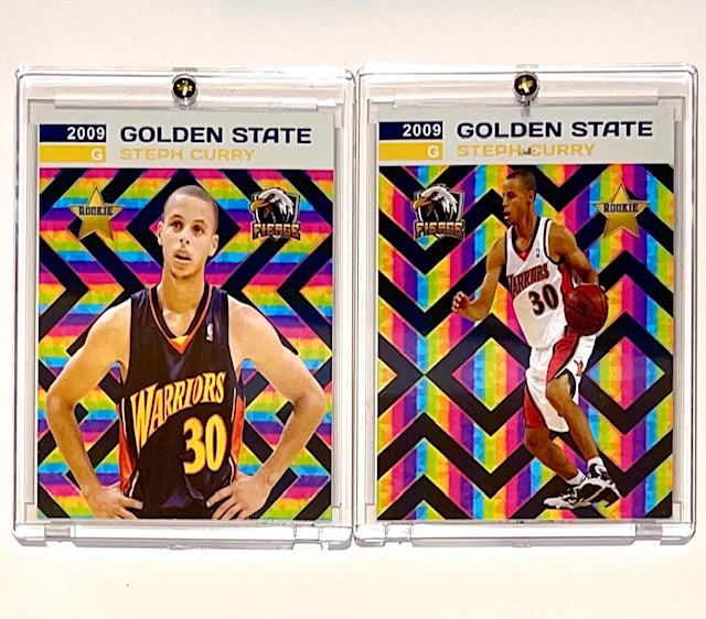 2 STEPHEN CURRY LTD Edition Rookie Basketball Cards (1 of 2)