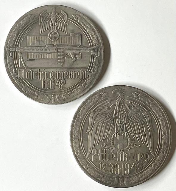 WW2 1939-1945 Nazi Germany Large Medallion: All WW2 Nazi, German or Russian Advertised Items are SOLD AS-IS. We Cannot be Certain whether or Not these are Surplus Items or Just Plain Reproductions so we are Selling them with Absolutely NO RESER