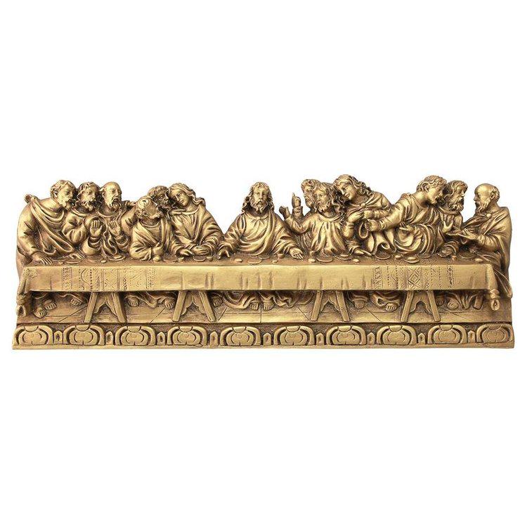 Leonardo Da Vinci The Last Supper Wall Sculpture (1 of 2)