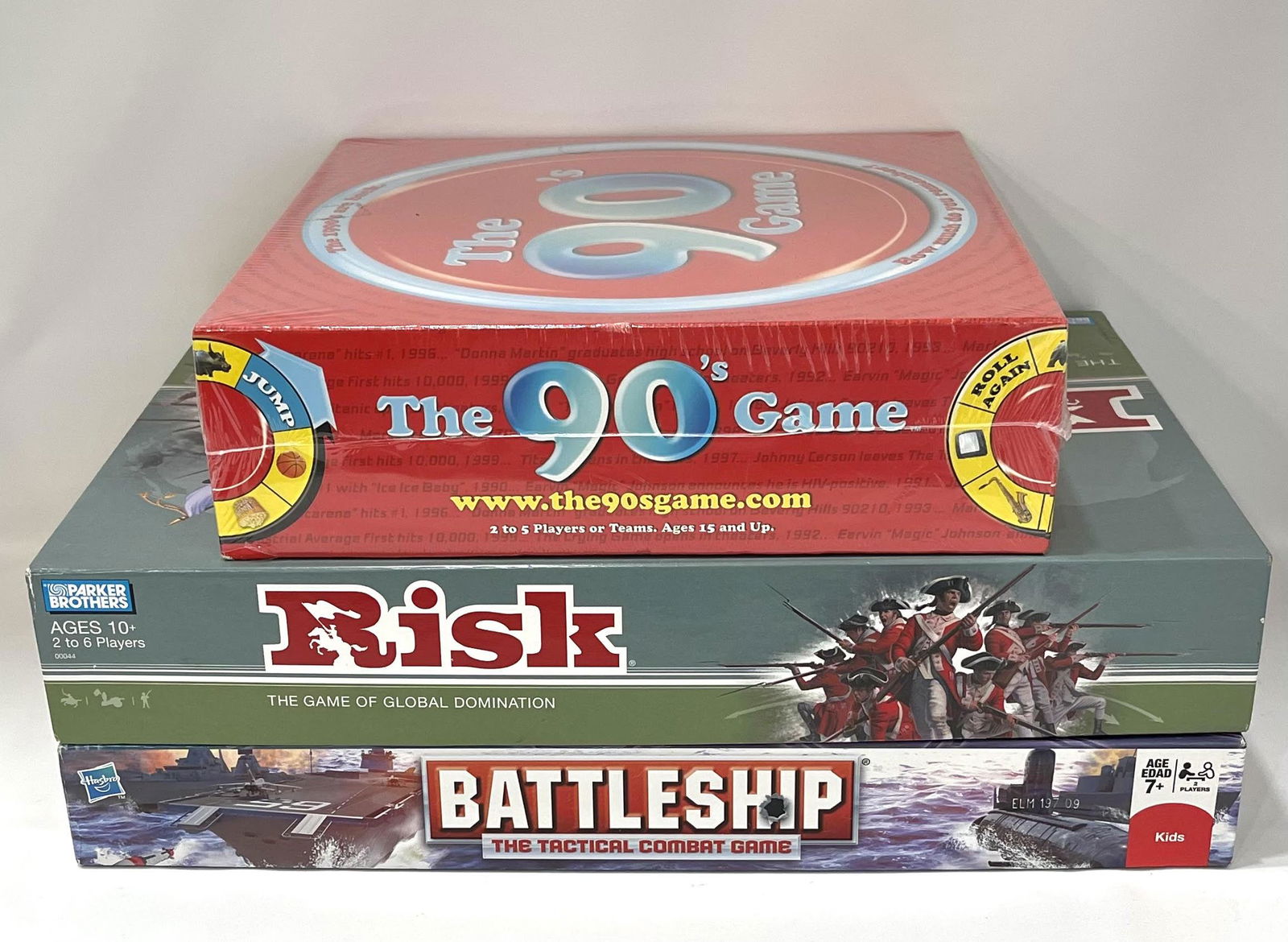 Lot of 3 Vintage 1980â€™s and 1990â€™s Board Games â€“ List and Description Below (1 of 1)