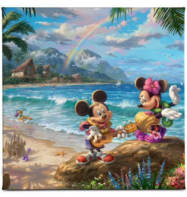 DISNEY Gallery Wrapped Canvas by THOMAS KINKADE Studios (1 of 3)