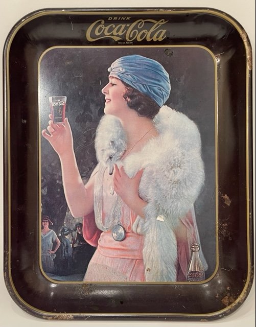 Vintage COCA-COLA Tin Advertising Serving Tray (1 of 3)