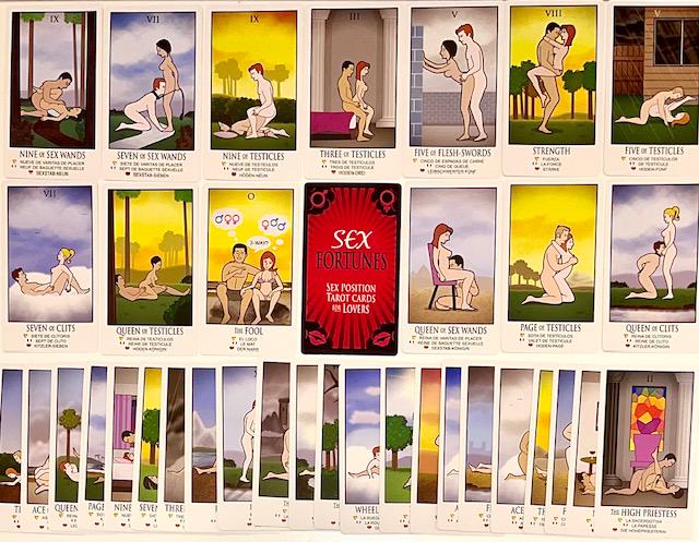 39 Risque Adult Only Sex Fortune Tarot Cards for Lovers: Group B â€“ All in Near Mint Condition â€“ No Duplicates
