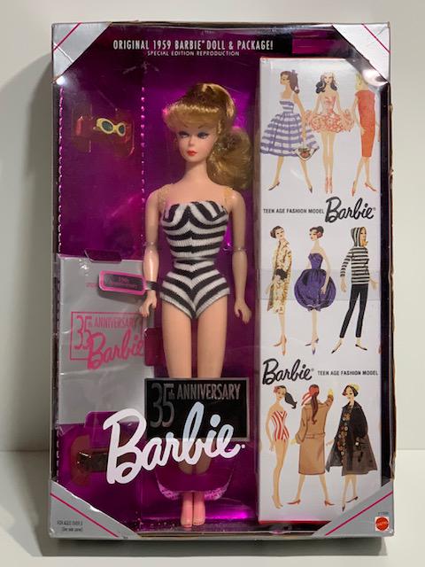 Sealed 1959 Original Throwback Blonde BARBIE Doll (1 of 1)