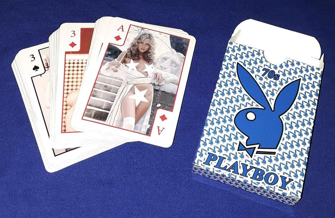 1970s PLAYBOY Playmates Sealed Deck of Playing Cards: Never Removed from the Box for Use / Deck is Complete / Multiple Photos Posted