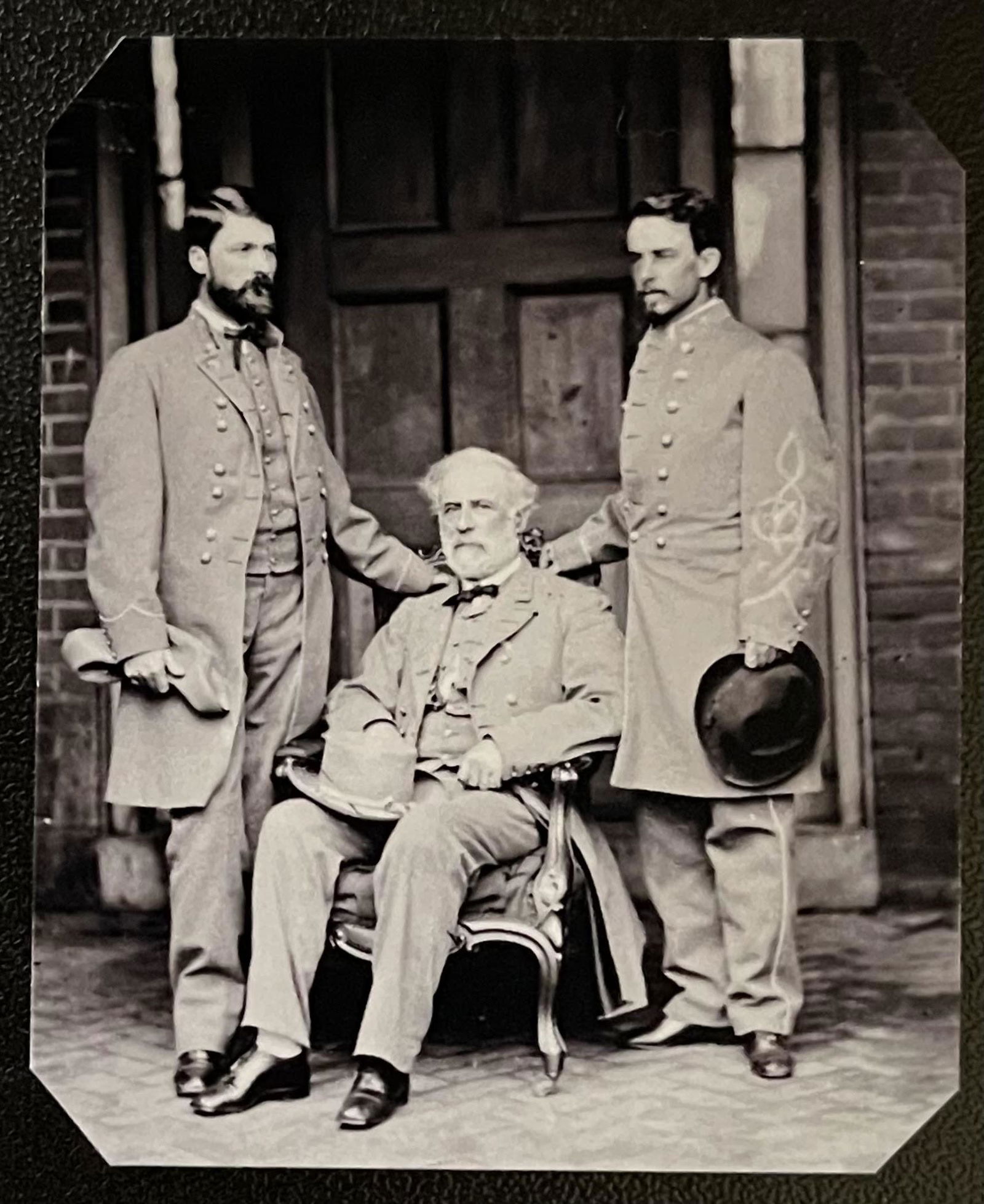 Civil War General Robert E. Lee Tin Type Photograph (1 of 1)