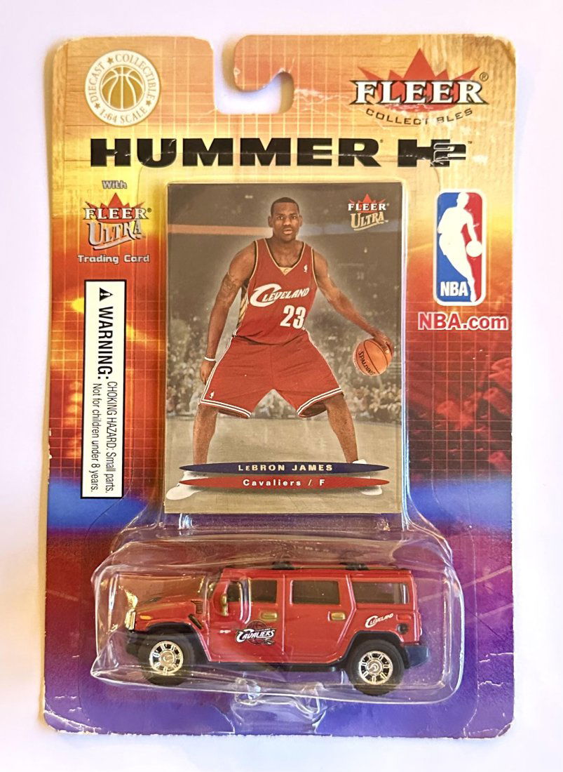 2003-04 Fleer Ultra LEBRON JAMES Rookie Card Promo READ (1 of 1)