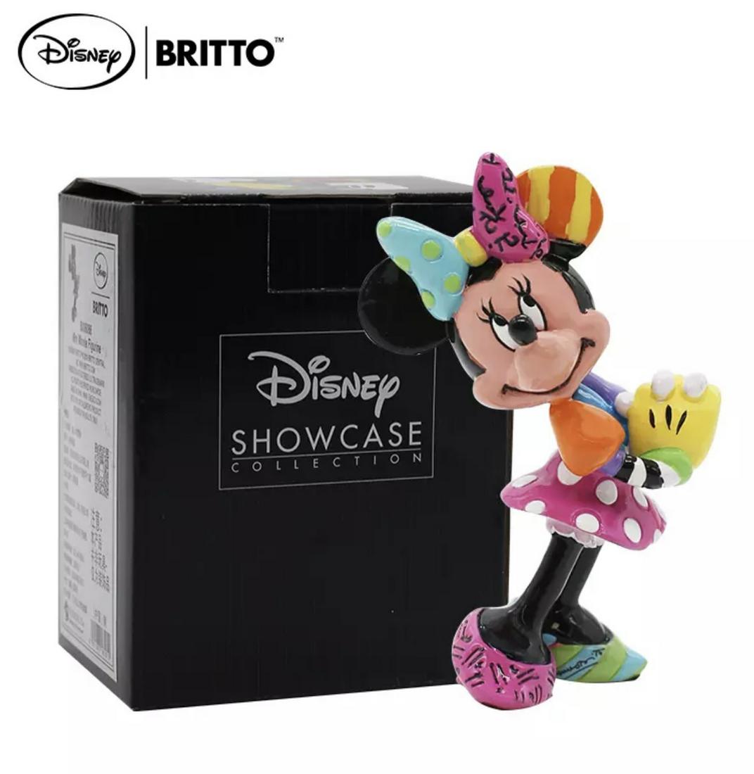 ROMERO BRITTO Minnie Mouse Disney Showcase Figurine: Disney Showcase Collection Mickey Mouse Figurine in Original Box â€“ Has Never Been Displayed â€“ Multiple Photos Posted