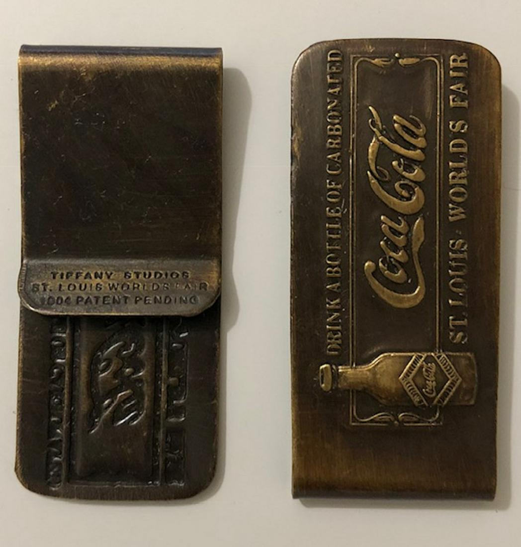 Tiffany 1904 St Louis Worldâ€™s Fair COCA-COLA Money Clip (1 of 3)
