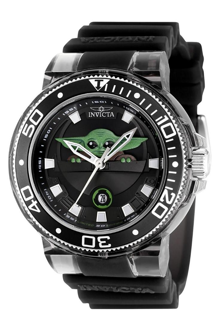 LTD Edition INVICTA Star Wars Mandalorian GROGU Watch: This is a Limited Edition INVICTA Star Wars Mandalorian GROGU Baby Yoda Watch that We were told was Originally Priced at $795 and Was Bought as a Collectible and Not to Wear - It is New in the Origina