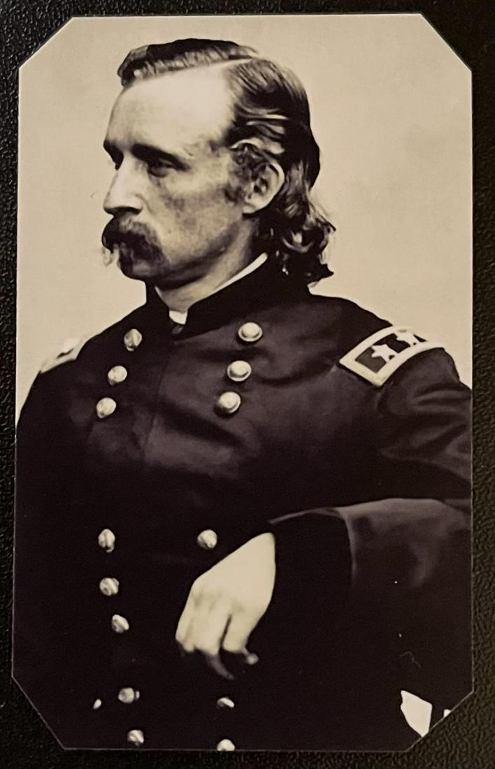 Civil War General George Custer Tin Type Photograph (1 of 1)