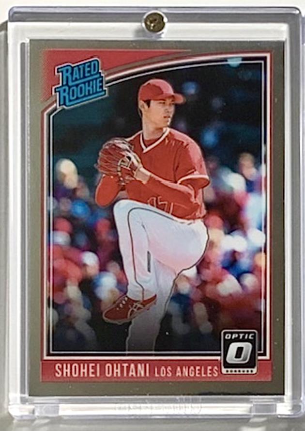 2018 Donruss Optic SHOHEI OHTANI Rookie Baseball Card (1 of 1)