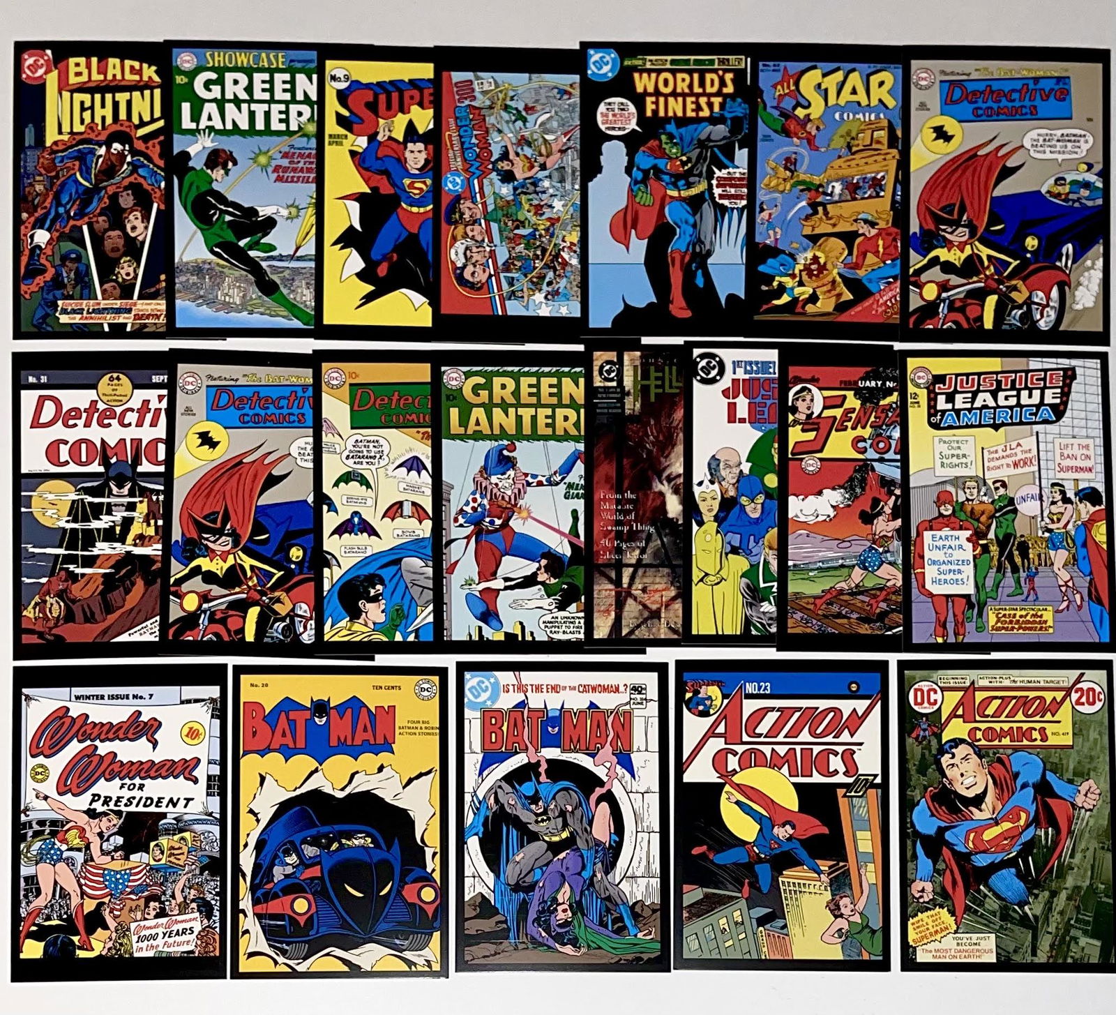 20 Awesome Vintage Art of DC Comic Books Postcards - E (1 of 1)