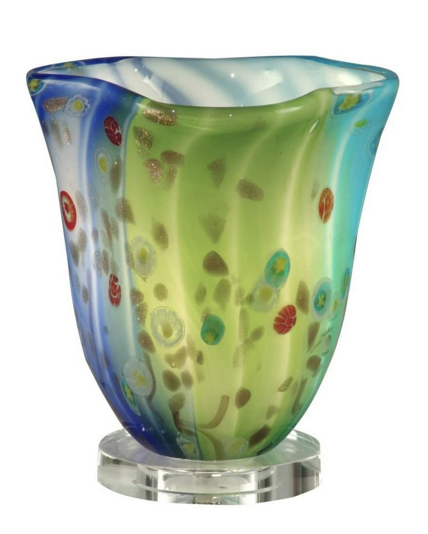 Stunning Like New TIFFANY Favrile Studio Art Glass Lamp: This is a Stunning and Working Dale Tiffany Studio Art Glass Lamp with Beautiful Colors in Perfect Condition that still comes in the original box and has never been used. Multiple Photos Posted
