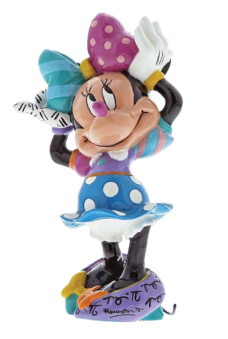 Disney ROMERO BRITTO Minnie Mouse Showcase Figurine: Disney Showcase Collection Mickey Mouse Figurine in Original Box â€“ Has Never Been Displayed â€“ Multiple Photos Posted