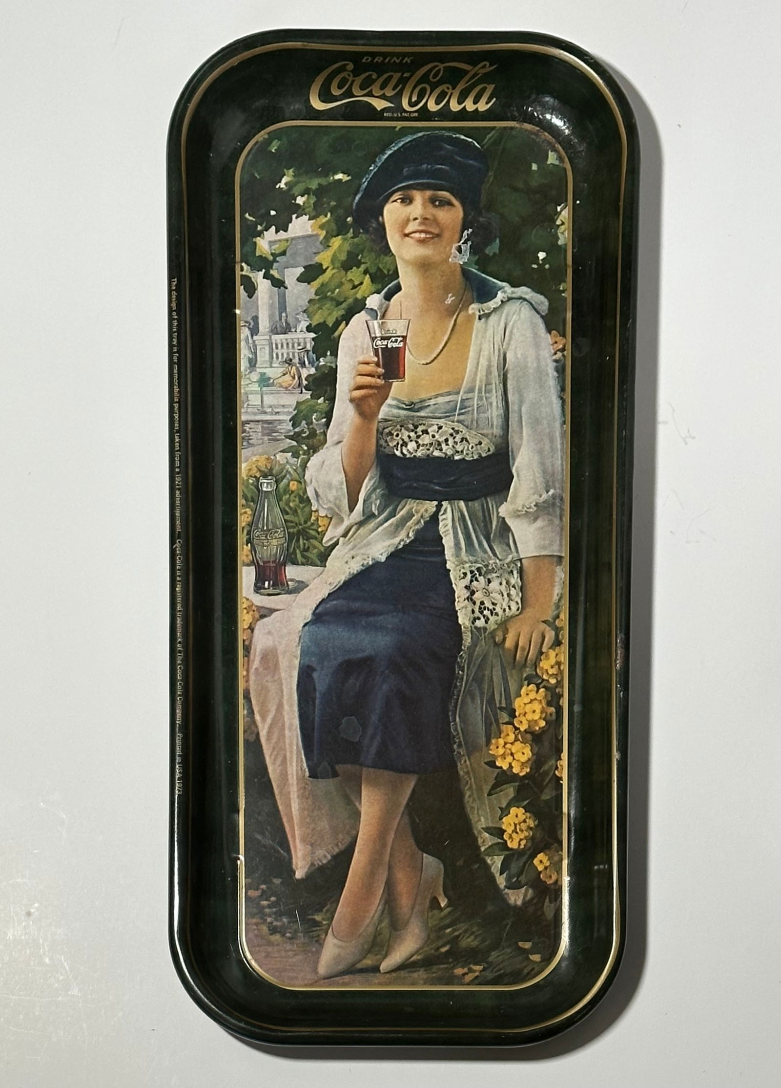 Vintage COCA-COLA Iconic Retro style Serving Tray: This is a Vintage 1970s Coca-Cola Retro Style Serving Tray in Great condition â€“ Multiple Photos Posted