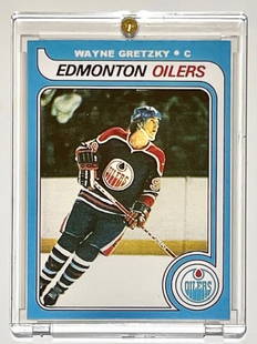 1979 Topps O-PEE-CHEE Wayne Gretzky RP Rookie Card: Multiple Photos Posted - Very Nice Card BUT We are Certain that this Card is a RP Reprint therefore it is Selling with NO RESERVE to the Highest Bidder and this item is NOT Eligible for Returns -