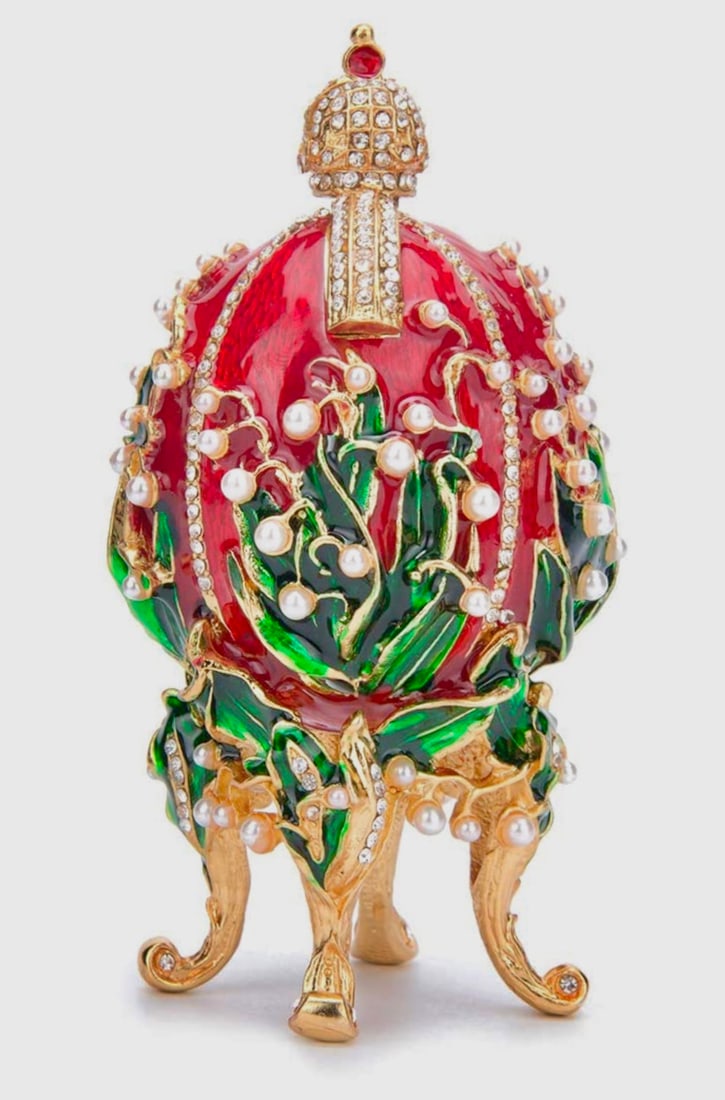 FABEREGE Inspired Royal Russian TSAR Multi Portrait Egg (1 of 3)