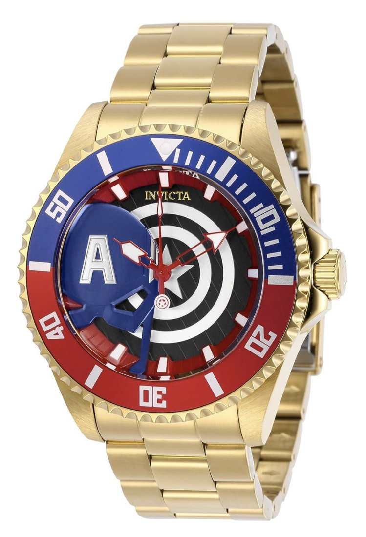 INVICTA Marvel Comics LTD Edition CAPTAIN AMERICA Watch (1 of 3)