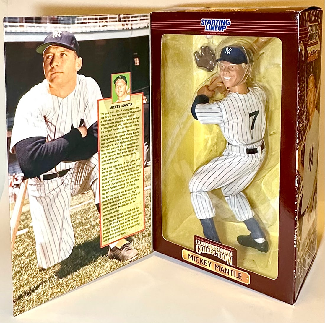 Rare MICKEY MANTLE Cooperstown Collection Posable Figure (1 of 5)