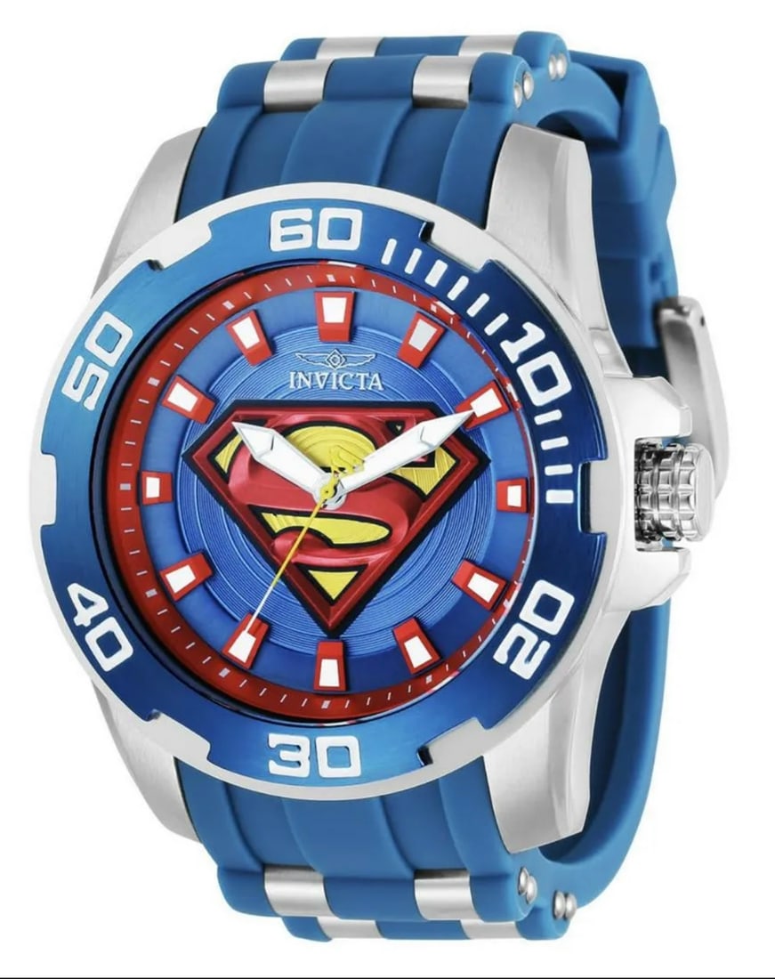 Limited Edition DC Comics SUPERMAN Mens INVICTA Watch (1 of 3)
