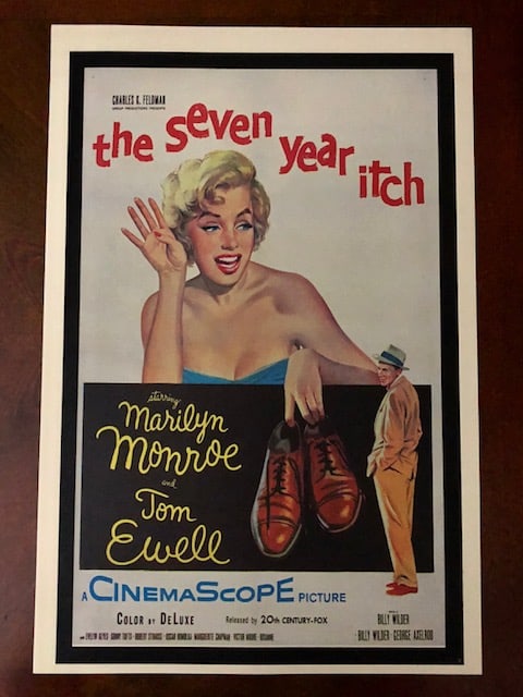 MARILYN MONROE 1956 Bus Stop Movie Poster (1 of 1)