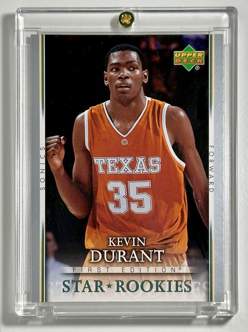 2007-08 Upper Deck First Edition KEVIN DURANT Rookie Basketball Card (1 of 2)
