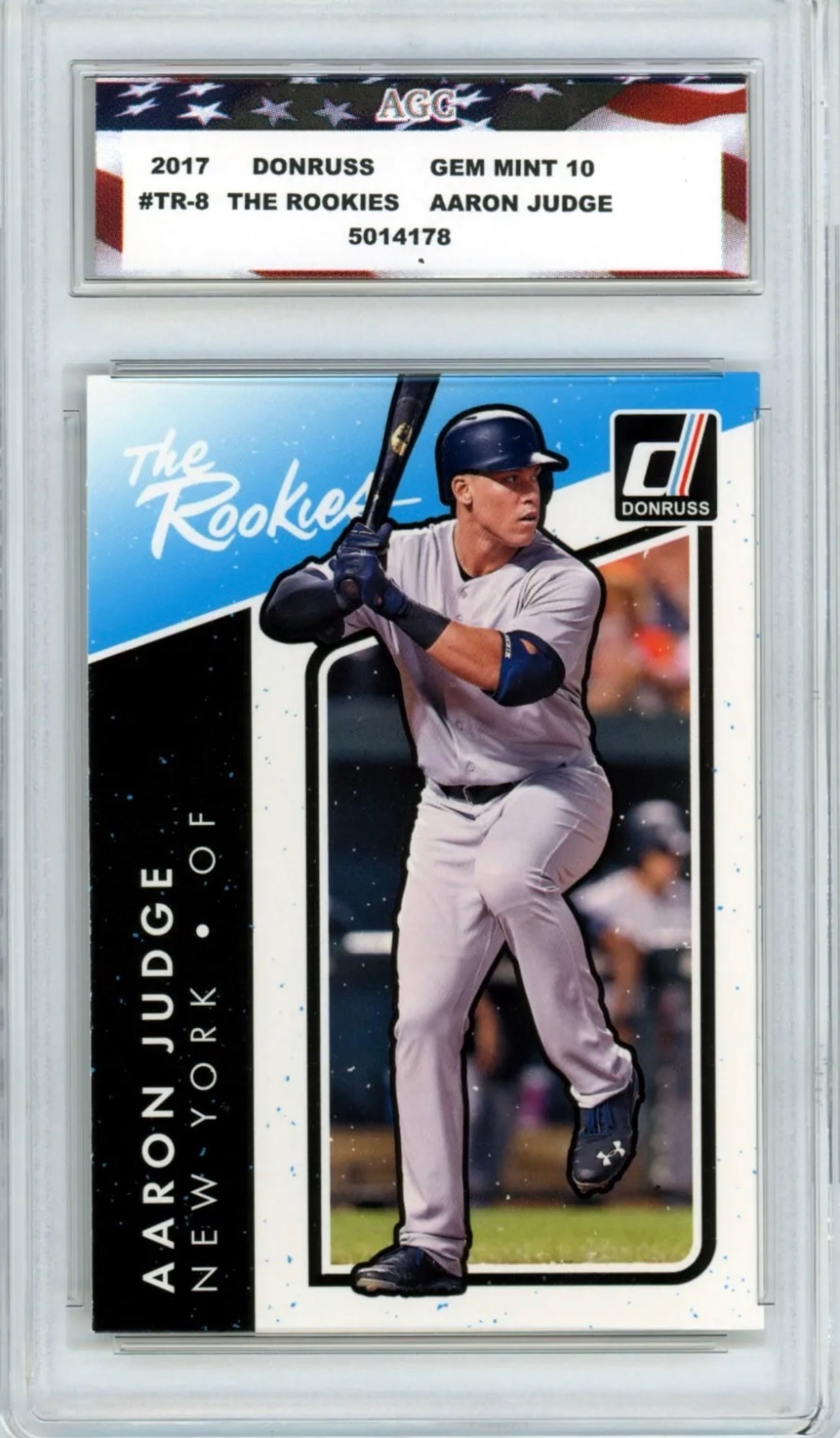 Gem Mint 10 AARON JUDGE Rookie Baseball Card (1 of 2)
