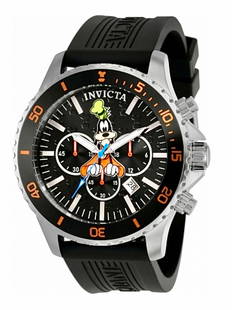 Limited Edition Brand New INVICTA Disney Goofy MENS Watch: This is a LIMITED EDITION Authentic Invicta Mickey Mouse Watch that is Still Brand New in the Original Retail Box / It was originally purchased as a Collectible, so it has never been worn / Multiple